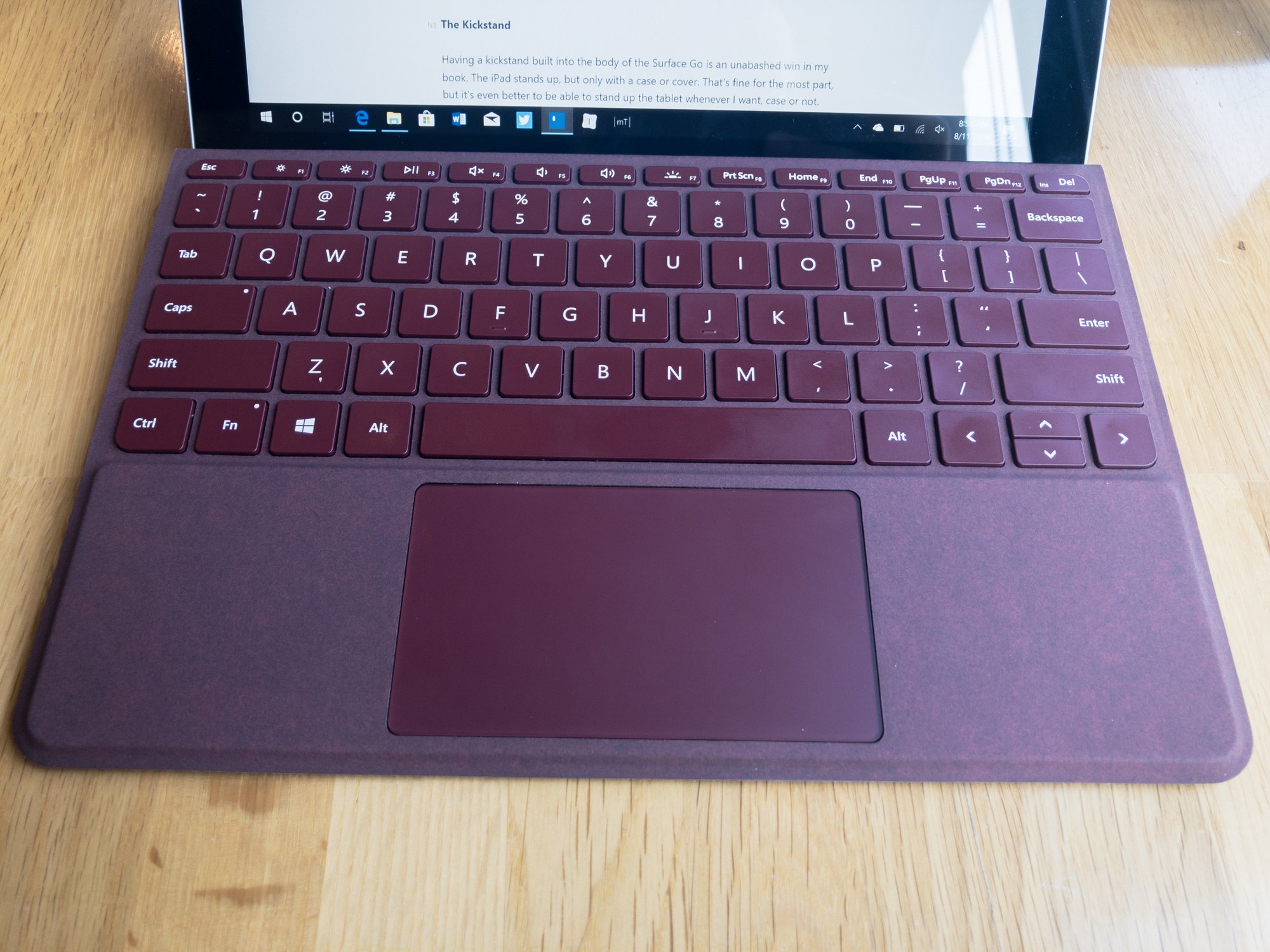 microsoft surface go with keyboard and pen